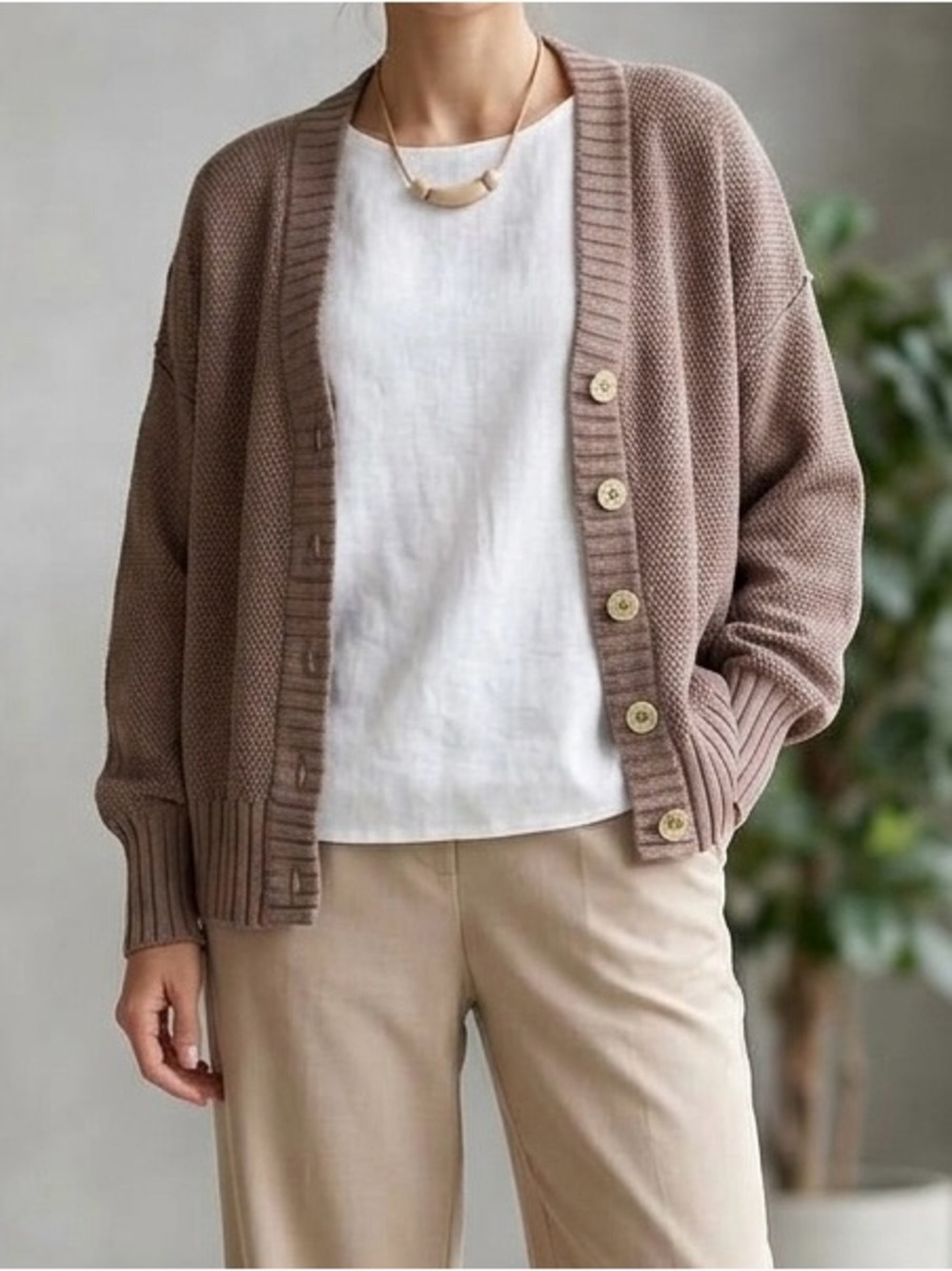 Lillusory Cotton Cardigan Size S